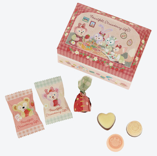 TDR - Duffy & Friends "Heartfelt Strawberry Gift" Collection x Assorted Chocolate Box Set (Release Date: Jan 15)