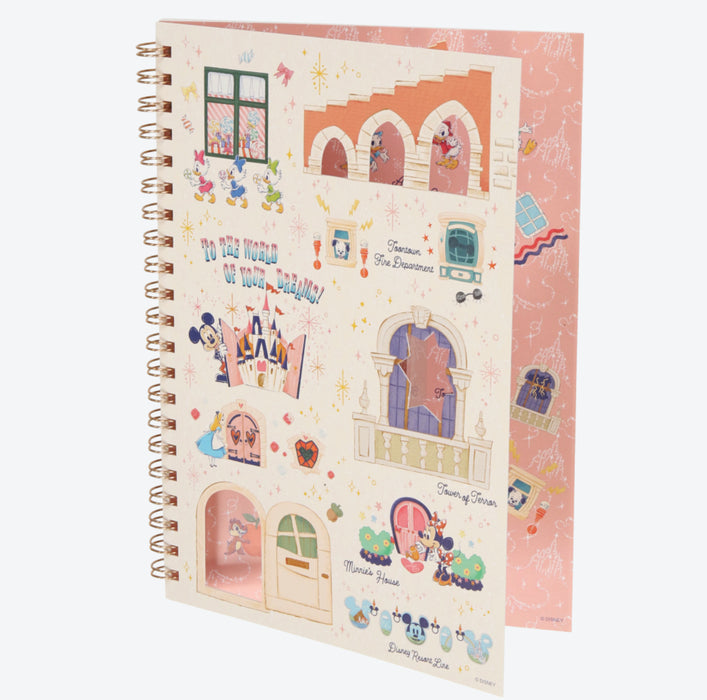 TDR - To the World of Your Dream Collection x Mickey & Friends Notebook (Release Date: Oct 12)