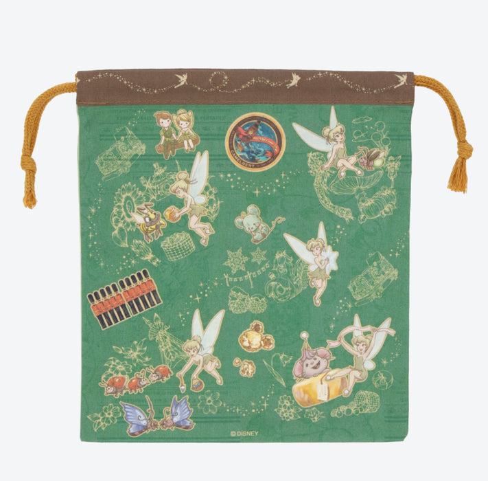 TDR - Fantasy Springs "Fairy Tinkerbell's Busy Buggy" Collection x Drawstring Bag