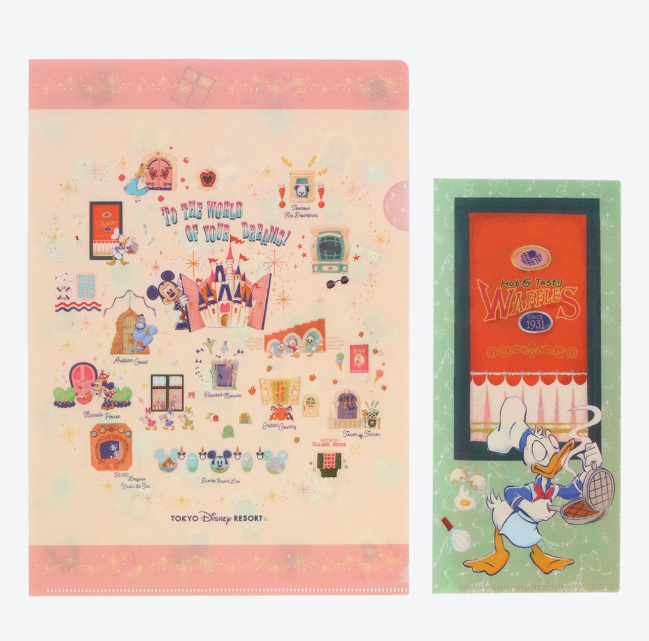 TDR - To the World of Your Dream Collection x Mickey & Friends Clear Holder & Ticket Case (Release Date: Oct 12)