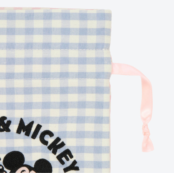 TDR - Mickey & Minnie Mouse "Nakayoshi Club" Collection x Drawstring Bag (Release Date: Feb 1)