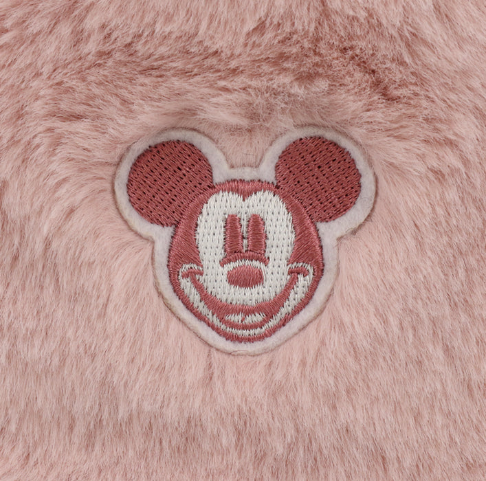 TDR - Fluffy Fluffy Warm Goods x Fluffy Boa Mickey Mouse Bucket Hat with Ear (Color: Red)