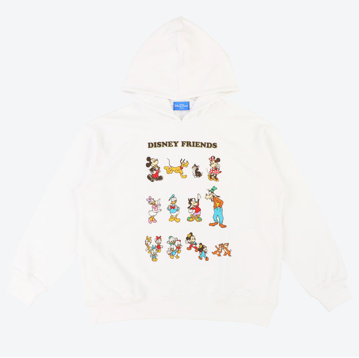 TDR - Disney Friends Hoodie for Adults (Release Date: Oct 12)
