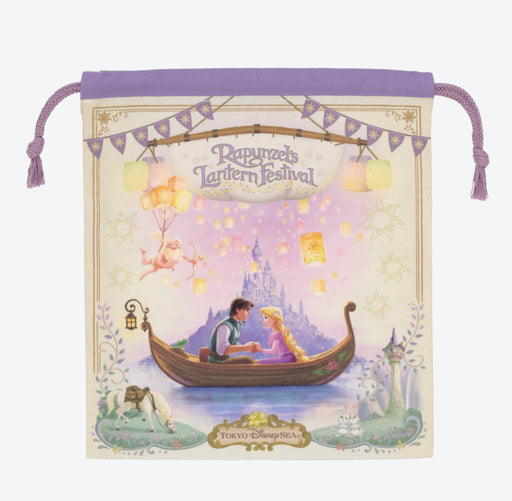 TDR - Fantasy Springs "Rapunzel’s Lantern Festival" Collection x Drawstring Bag (Pre Order, Ship out in Dec 2024)