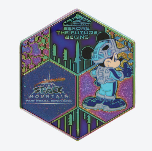 TDR - "Celebrating Space Mountain: The Final Ignition!" x Pin Badge (Release Date: Apr 8)