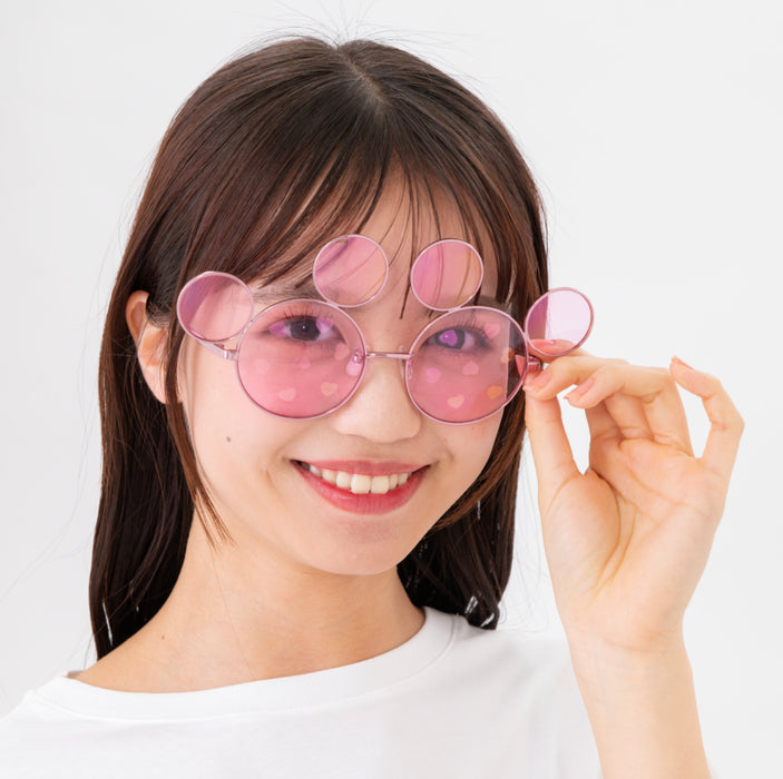 TDR - Mickey & Minnie Mouse "Nakayoshi Club" Collection x Mickey-Shaped Fashion Glasses (Release Date: Feb 1)