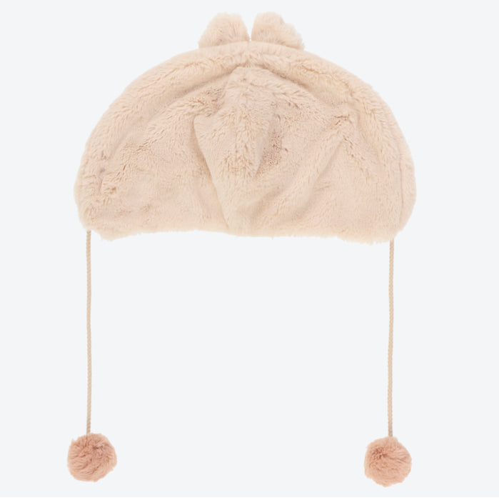 TDR - Fluffy Fluffy Warm Goods x Fluffy Boa Chip Hat with Pom Pom for Adults