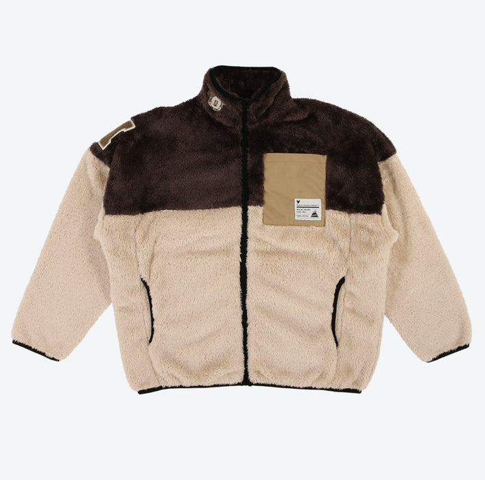 TDR - Mickey Mouse Faux Sherpa Jacket for Adults  x Brown Color