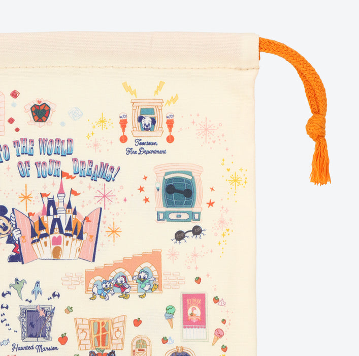 TDR - To the World of Your Dream Collection x Mickey & Friends Drawstring Bag (Release Date: Oct 12)