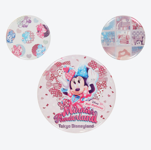 TDR - Minnie's Funderland Collection x Minnie Mouse Button Badges Set (Release Date: Jan 9)