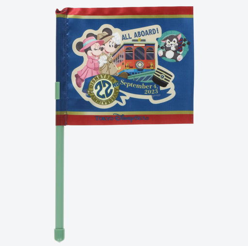 TDR - Tokyo Disney Sea 22nd Anniversary Celebration Collection - Mickey & Minnie Mouse, Figaro Flag (Release Date: Sept 4)