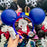 DLR/WDW - Minnie Tropical Blue Floral Ear Headband