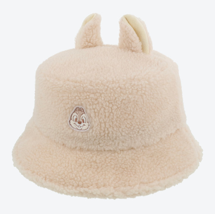 TDR - Fluffy Fluffy Warm Goods x Faux Sherpa Chip Bucket Hat with Ears for Adults