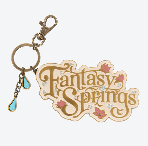 TDR - Fantasy Springs Collection x "Fantasy Springs" Logo Keychain (Release Date: Apr 8)