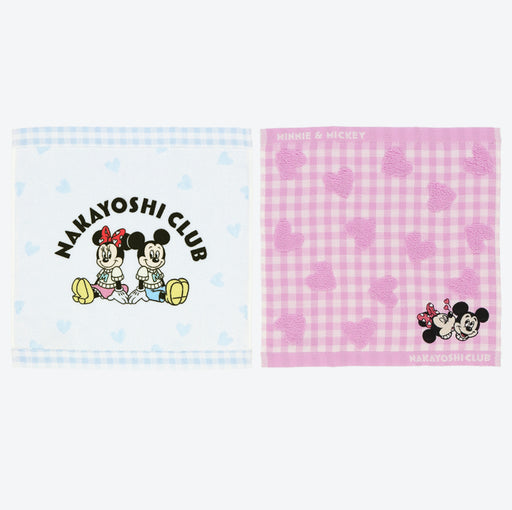 TDR - Mickey & Minnie Mouse "Nakayoshi Club" Collection x Towels Set (Release Date: Feb 1)
