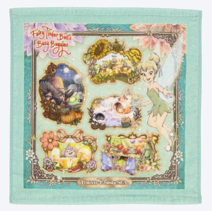 TDR - Fantasy Springs "Fairy Tinkerbell's Busy Buggy" Collection x Mini Towel