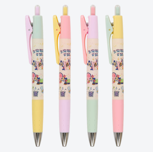 TDR - To the World of Your Dream Collection x Mickey & Friends Ballpoint Pens Set (Release Date: Oct 12)