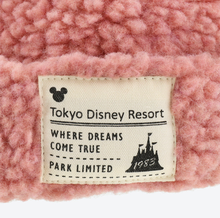 TDR - Fluffy Fluffy Warm Goods x Mickey Mouse Faux Sherpa Hat with Ear (Color: Pink) (Release Date: Oct 26)