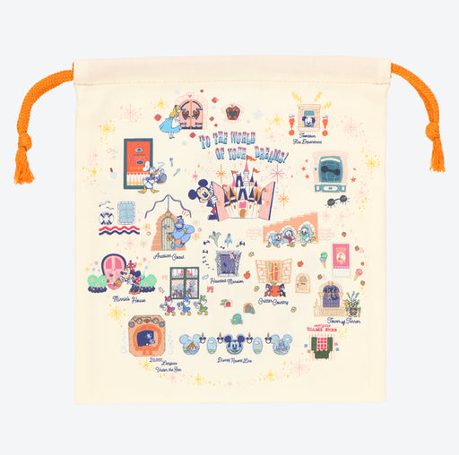 TDR - To the World of Your Dream Collection x Mickey & Friends Drawstring Bag (Release Date: Oct 12)