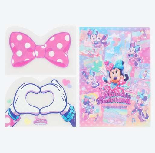 TDR - Minnie's Funderland Collection x Minnie Mouse Clear Holders Set (Release Date: Jan 9)