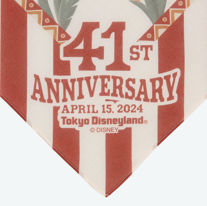 TDR - "Tokyo Disneyland 41st Anniversary" Collection x Bandana (Release Date: Apr 15)