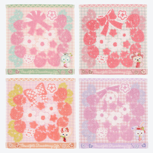 TDR - Duffy & Friends "Heartfelt Strawberry Gift" Collection x Mini Towels Set (Release Date: Jan 15)