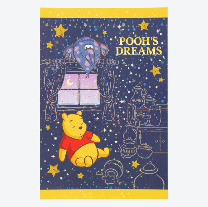 TDR - Pooh's Dreams Collection x Winnie the Pooh Post Card & Stickers Set (Release Date: Nov 30)