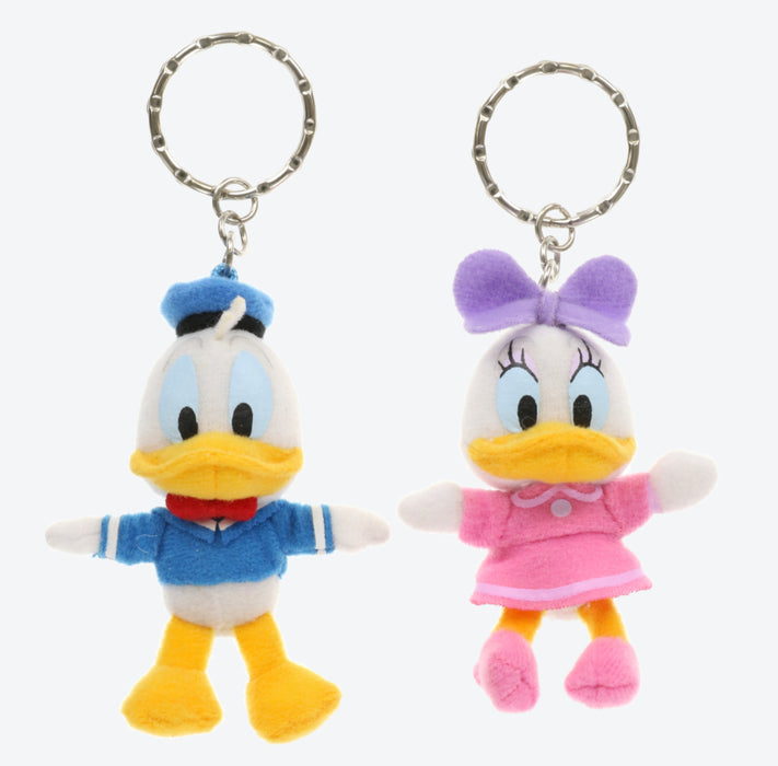 TDR - Plush Keychains Set - Donald & Daisy Duck