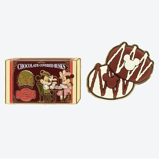 TDR - Mickey & Minnie Mouse "Chocolate Covered Rusk"Pins Set (Release Date: Nov 16)