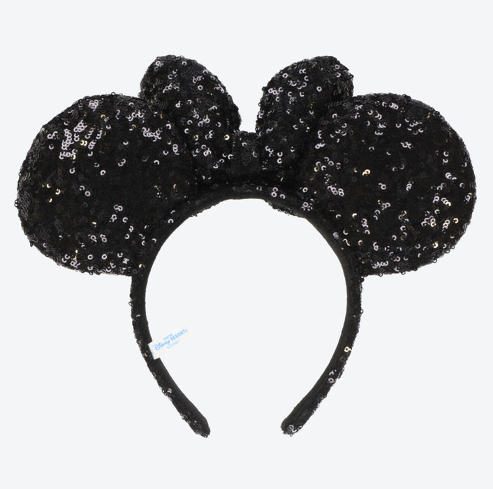 TDR - Minnie Mouse Black Sequin Ear Headband (Release on Sep 28, 2023)