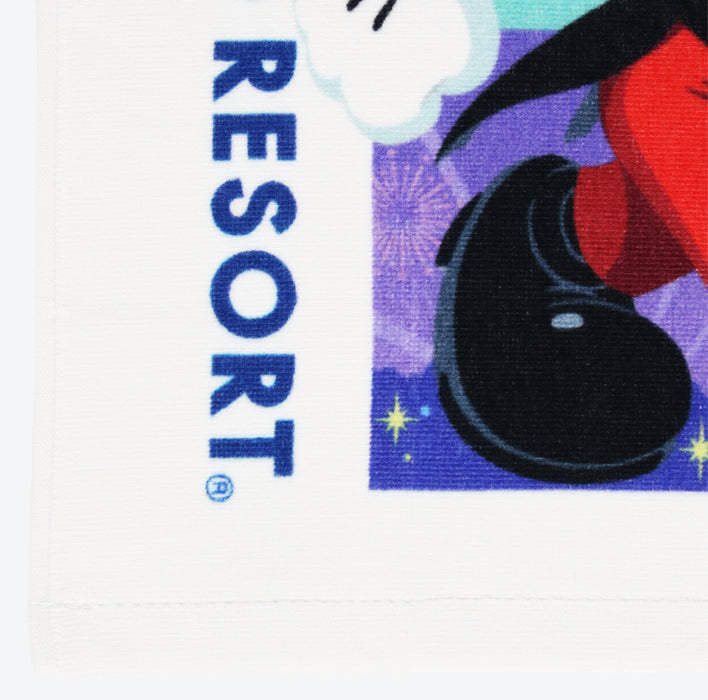 TDR - Tokyo Disney Resort "Shopping Bag Design" Mickey & Minnie Mouse Face Towel (Release Date: Sept 21)