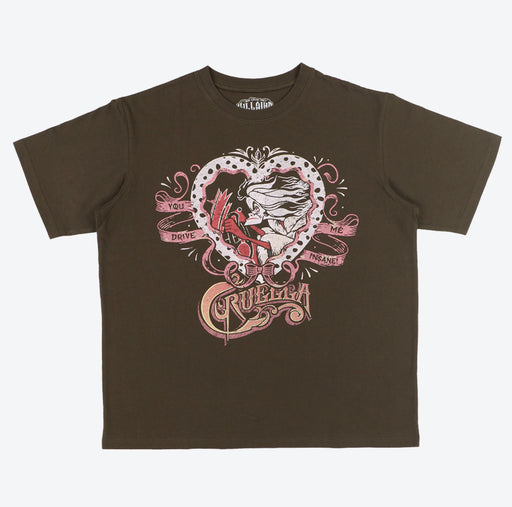 TDR - Disney Villians Cruella de Vil T Shirt for Adults