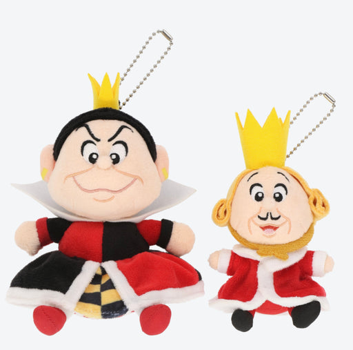TDR- Alice in Wonderland "Queen of Hearts and the King of Hearts" Plush Keychain (Release Date: Sept 21)
