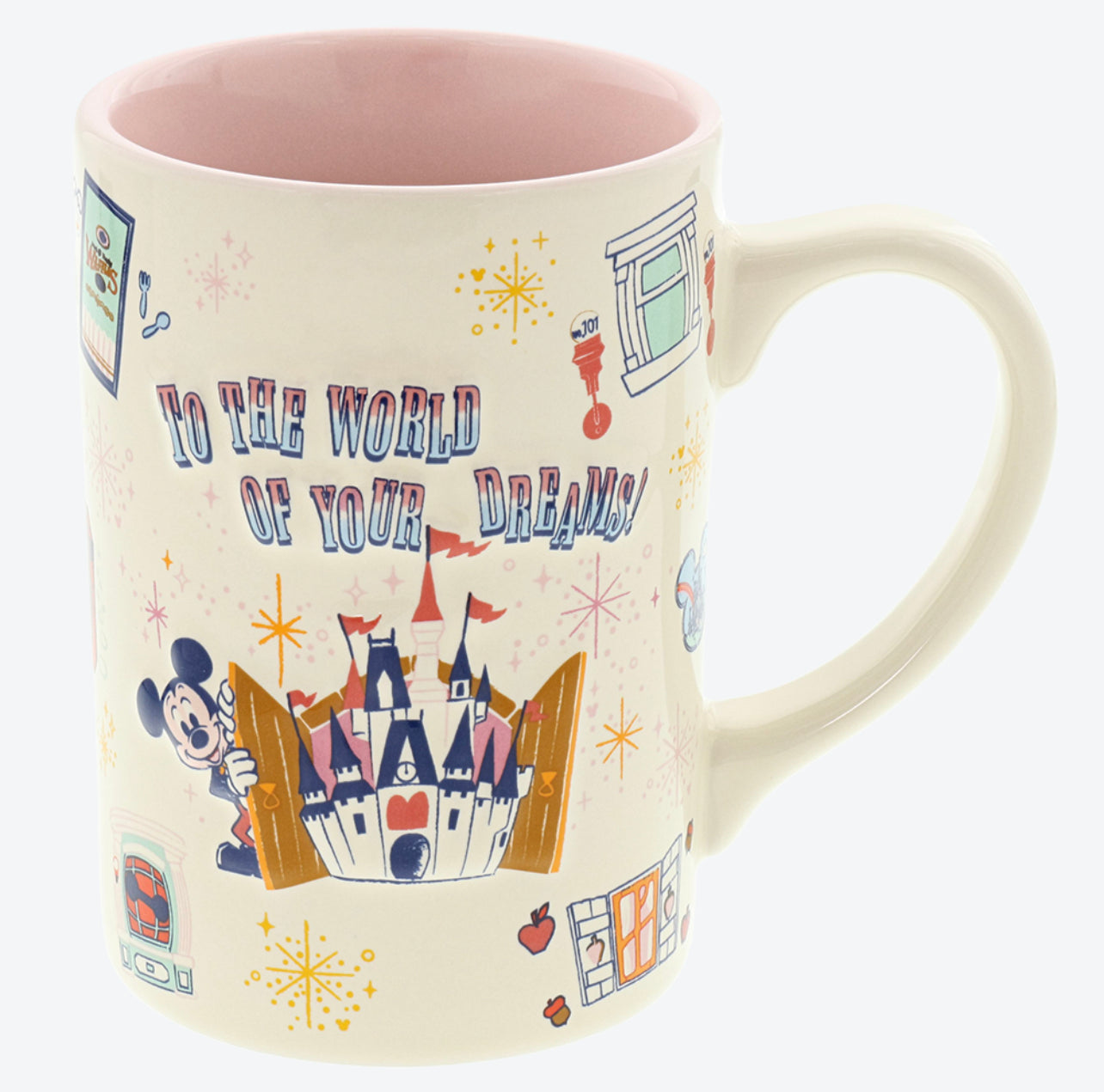 TDR - To the World of Your Dream Collection x Mickey & Friends All Over Print Mug (Release Date: Oct 12)