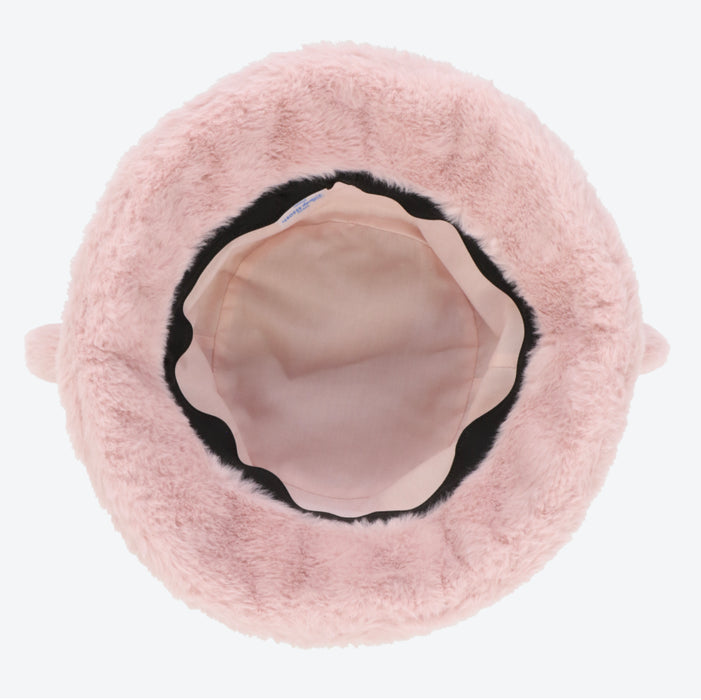 TDR - Fluffy Fluffy Warm Goods x Fluffy Boa Mickey Mouse Bucket Hat with Ear (Color: Red)