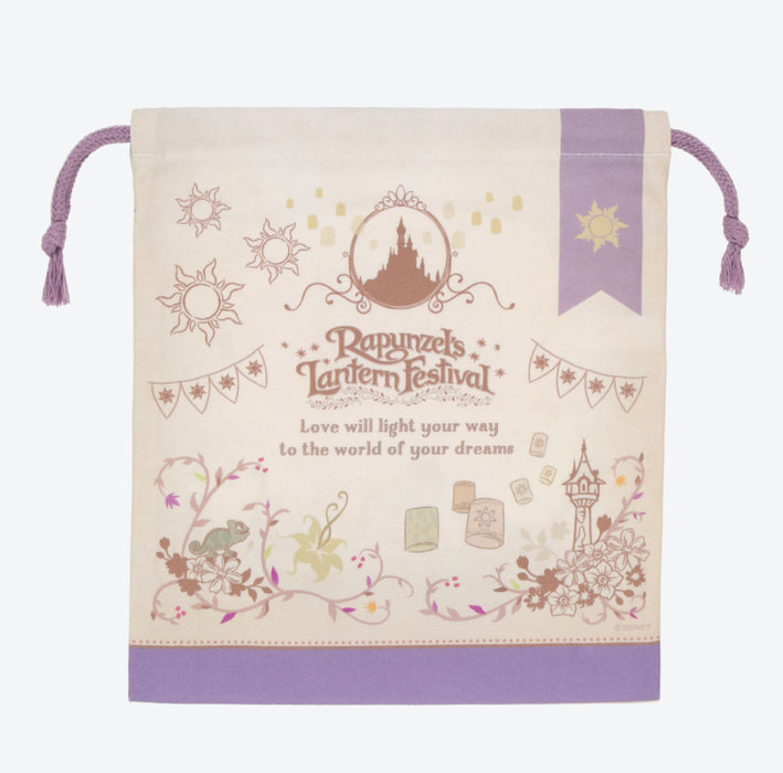 TDR - Fantasy Springs "Rapunzel’s Lantern Festival" Collection x Drawstring Bag