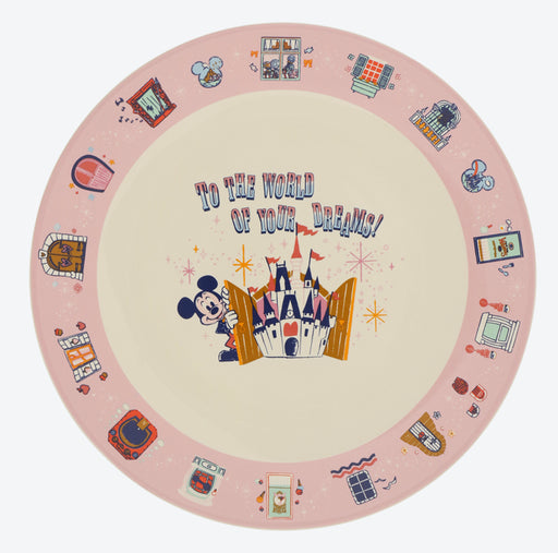 TDR - To the World of Your Dream Collection x Mickey & Friends Plate (Release Date: Oct 12)