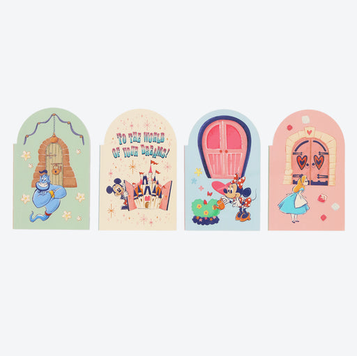 TDR - To the World of Your Dream Collection x Mickey & Friends Memo Note Set (Release Date: Oct 12)