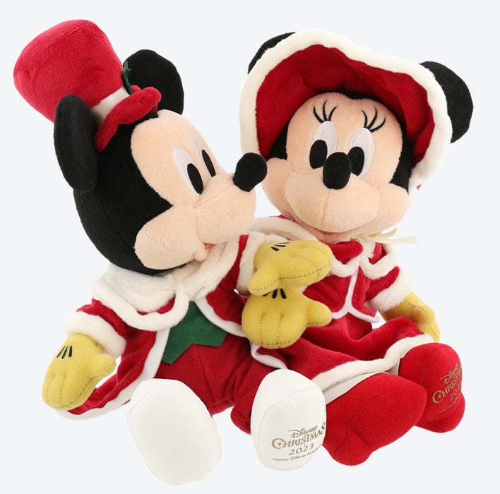 TDR - Disney Christmas 2023 x Mickey & Minnie Mouse Plush Toy Set 
