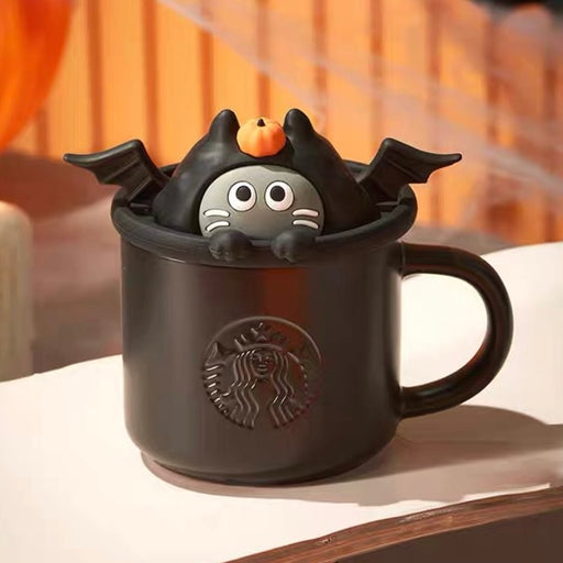 Starbucks China - Halloween 2023 - 19. Little Devil Ceramic Mug with Lid 420ml