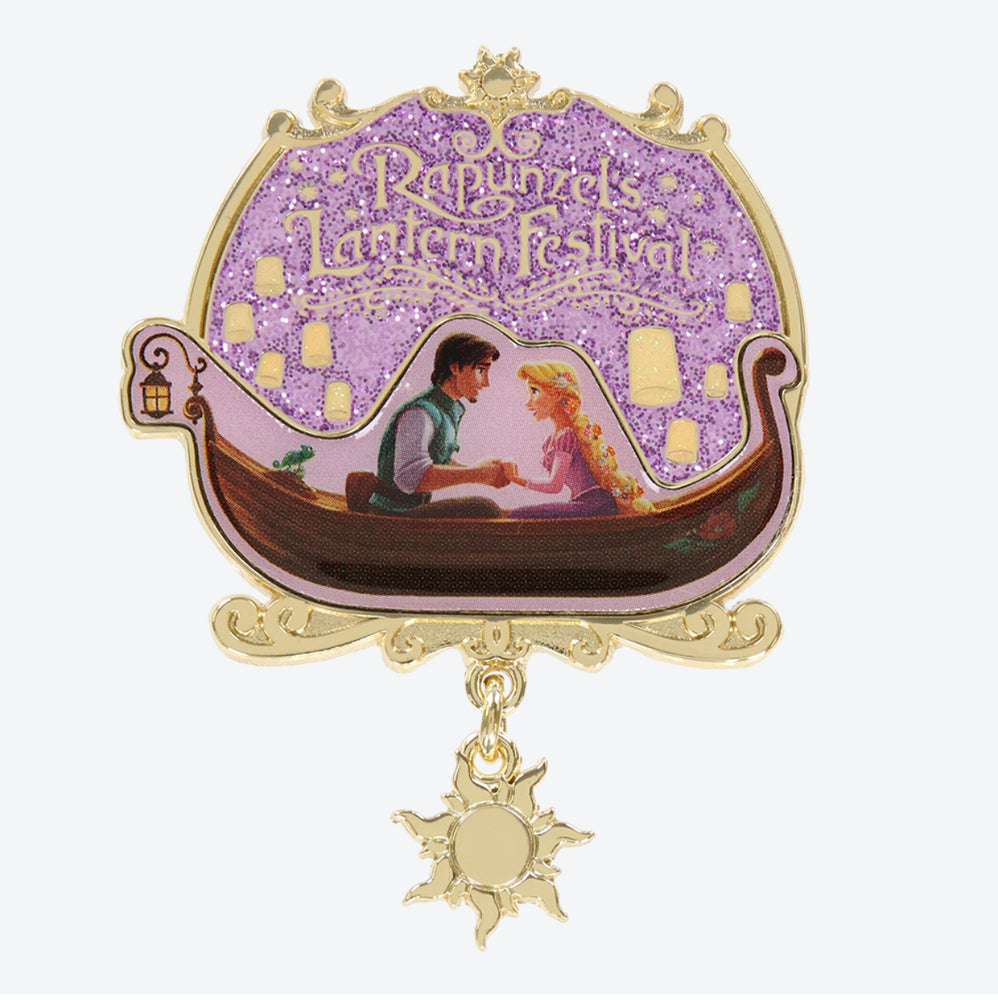 TDR - Fantasy Springs "Rapunzel’s Lantern Festival" Collection x Pin Badge