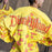 DLR - Disney Eats Snacks - Spirit Jersey "Disneyland Resort" Hidden Mickey Pizza Yellow Pullover (Adult)
