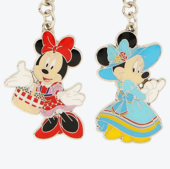 TDR - Minnie Mouse "Different Outfits" Keychains Set (Release Date: Dec 14)