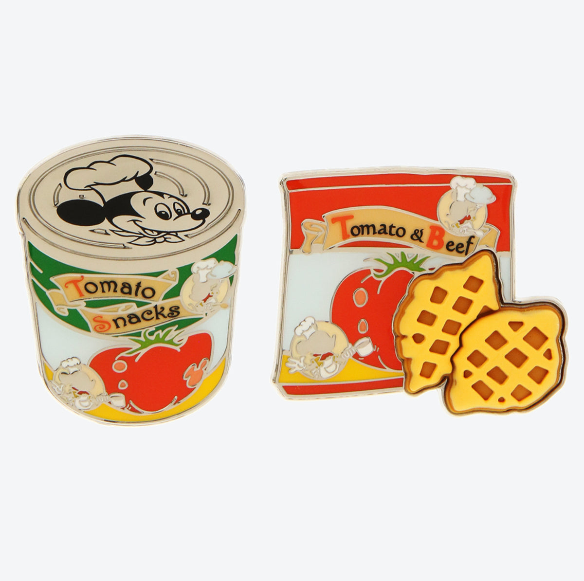 TDR - Mickey Mouse Tomato Snack Pins Set — USShoppingSOS