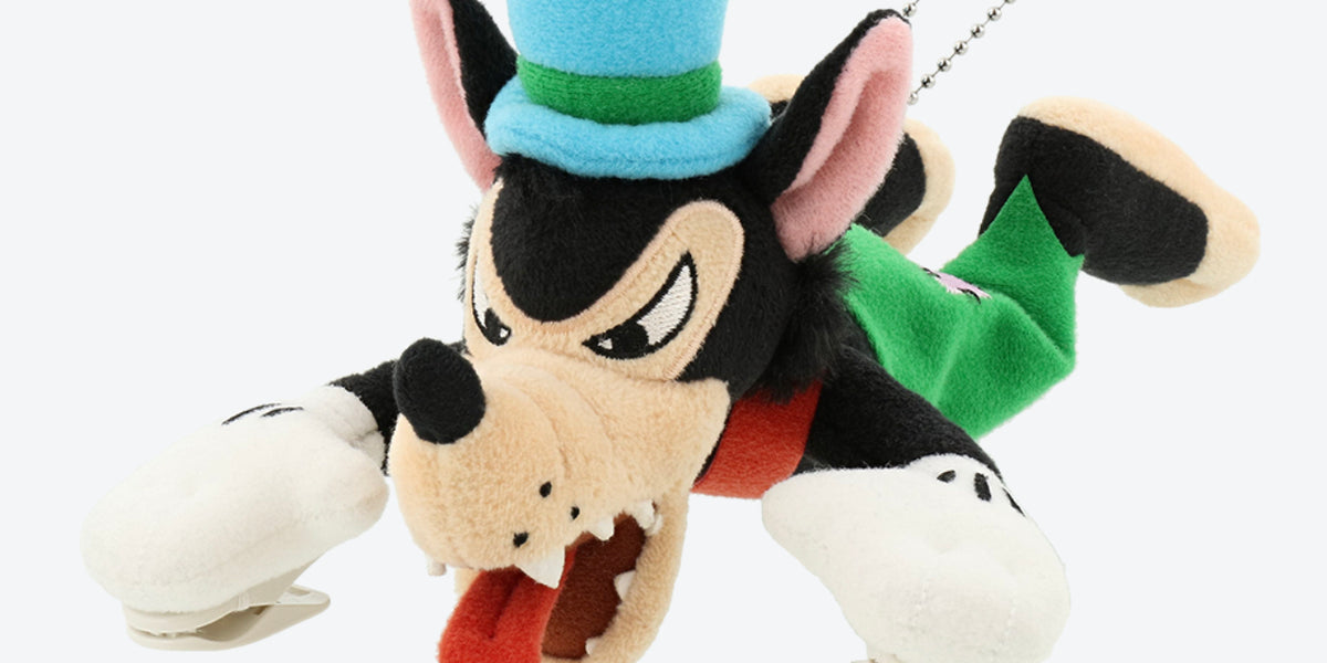 Tokyo Disney Resort Big Bad Wolf Plush Hat ?sold? The Big Bad Wilf : Disney Hood Hat. Size: free-size  main image 2