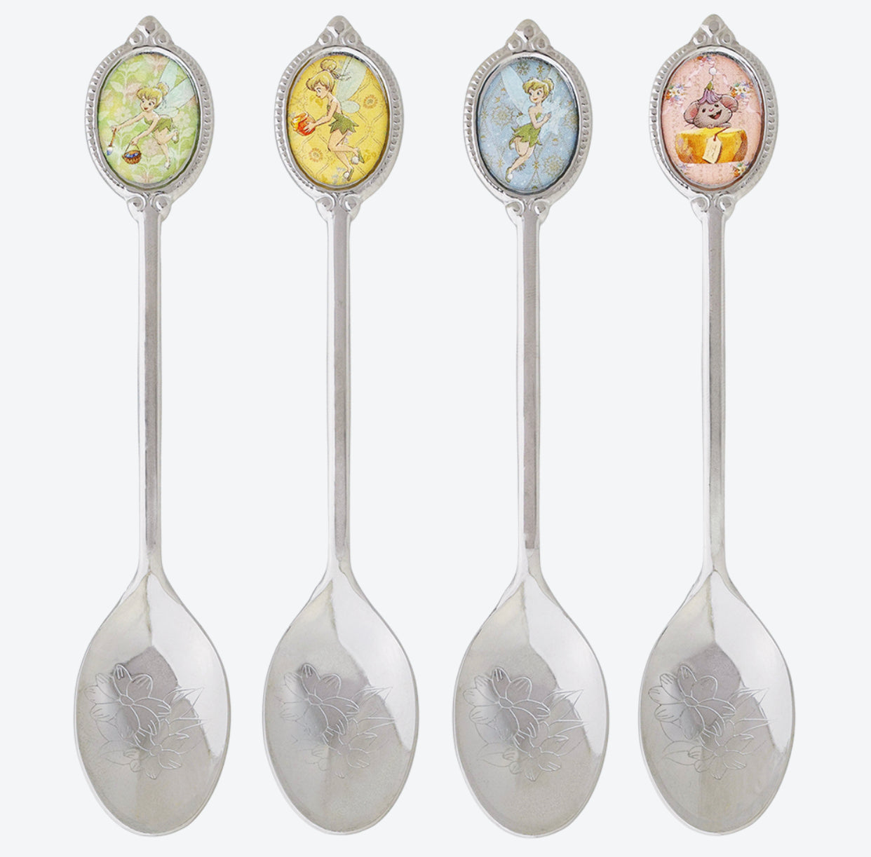 TDR - Fantasy Springs "Fairy Tinkerbell's Busy Buggy" Collection x Spoons Set