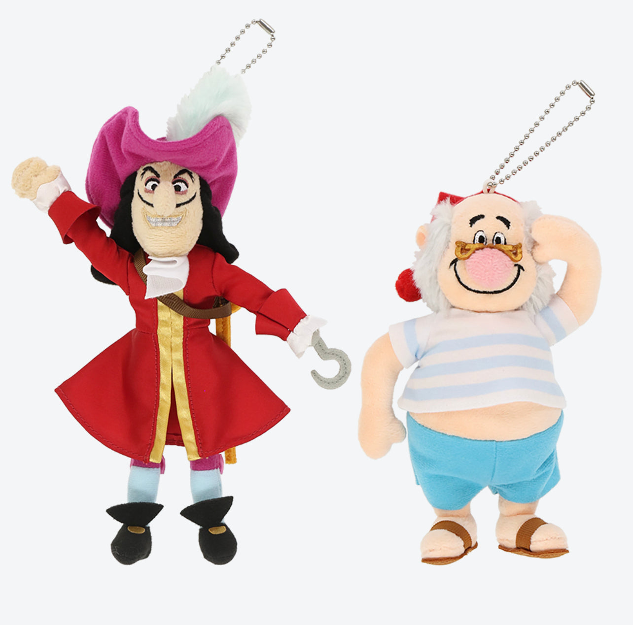 Life Size Captain Hook, Mr Smee Jake, and Neverland Pirates