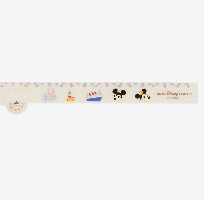 TDR - Disney Handycraft Collection x Mickey & Friends Ruler (Release Date: Dec 21)
