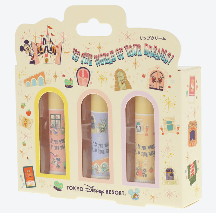 TDR - To the World of Your Dream Collection x Mickey & Friends Lip Balm Set (Release Date: Oct 12)
