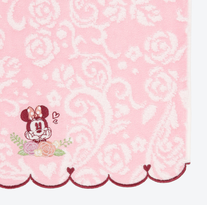 TDR - Minnie Mouse & Floral Design Face Towel (Release Date: Sept 28)